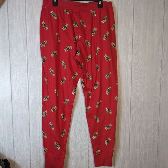 Polo Ralph Lauren Men's All Over Polo Bear Cotton Sleep Jogger Pants NWT SZ L - Picture 2 of 9